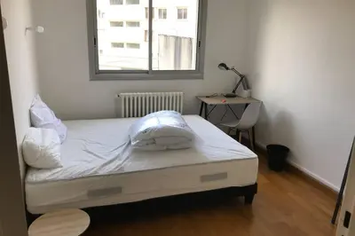 Un ou plusieurs lits dans un hébergement de l'établissement Logement 6P BALCON/ MODERNE HYPER CENTRE