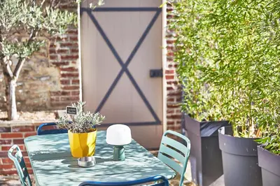 Terrasse ou espace extérieur de l'établissement Demeure de Manneville - SPA - 1Km des plages de Cabourg