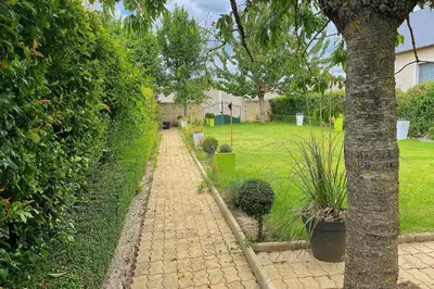 Jardin de l'établissement Le cottage GAMA Suisse Normande