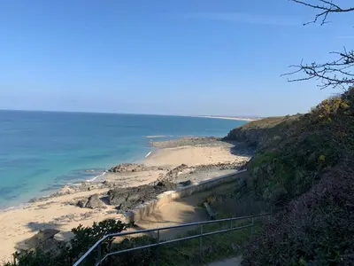 Paysage naturel près de la maison de vacances