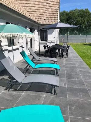 Plan de l'établissement Maison proximité Golf et plage de Bréville sur Mer