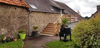 Plan de l'établissement Gîte Lucian Mont-saint-michel