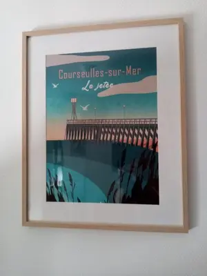 Plan de l'établissement Appartement cocoon à Courseulles sur Mer