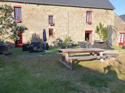Jardin de l'établissement Chambres de Villée