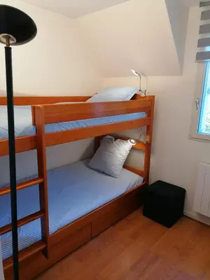 Un ou plusieurs lits dans un hébergement de l'établissement #Bel appartement cosy Clos Mathilde !