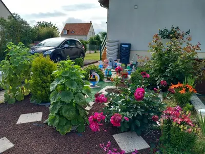 Jardin de l'établissement Chez Patrick