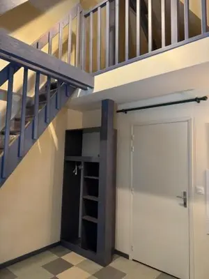 Plan de l'établissement Chambre meublée en duplex indépendante