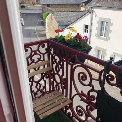 Balcon ou terrasse dans l'établissement Villa des Roses
