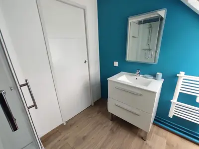 Plan de l'établissement Appartement 5 Cherbourg centre avec NETFLIX et WIFI