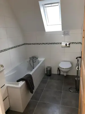Salle de bains dans l'établissement Gite 4 places, le Domaine de la Vallée