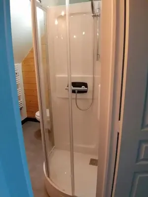 Salle de bains dans l'établissement Gîte L'âme Du Gourmand