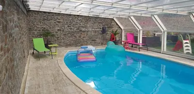Piscine de l'établissement Gîte L'âme Du Gourmand ou située à proximité