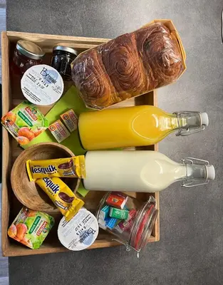 Nourriture dans la maison de vacances ou à proximité