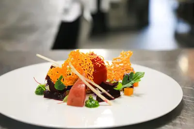 Nourriture dans l'hôtel ou à proximité