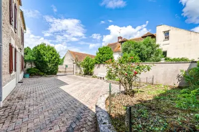 Jardin de l'établissement Hamo - Maison à 600 m de la plage