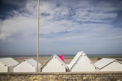 Vue générale sur la mer ou vue sur la mer prise depuis le B&B/chambre d'hôtes