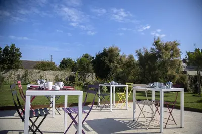 Plan de l'établissement Villa Juno - Saint-Aubin-sur-Mer - Chambres d'hôtes - Normandie - Plage débarquement