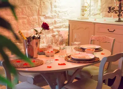 Nourriture dans la maison de vacances ou à proximité
