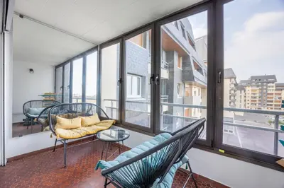 Balcon ou terrasse dans l'établissement Les Sardines