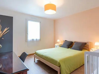 Un ou plusieurs lits dans un hébergement de l'établissement Holiday Home Valentina-1 by Interhome