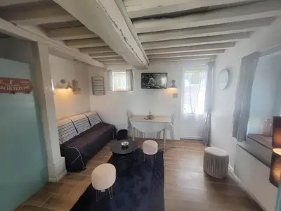 Coin salon dans l'établissement Domaine 