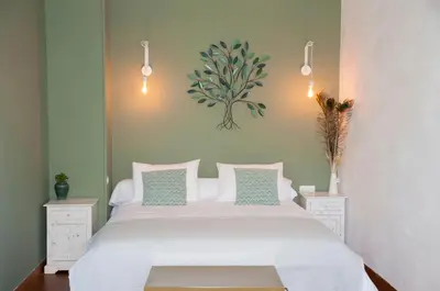 Un ou plusieurs lits dans un hébergement de l'établissement La Maison des Tilleuls