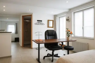 Plan de l'établissement Studio calme étape PRO Flers - parking privé - wifi fibre