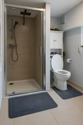 Salle de bains dans l'établissement Studio calme étape PRO Flers - parking privé - wifi fibre