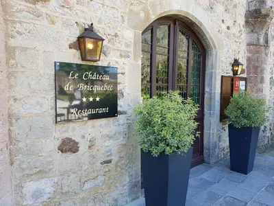 Plan de l'établissement L'Hostellerie du Château de Bricquebec