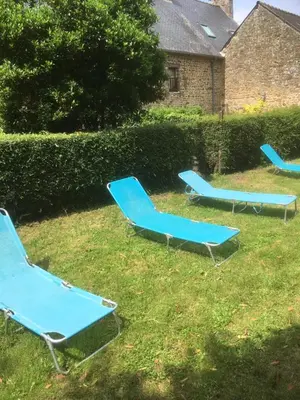 Jardin de l'établissement GITE AVEL BREIZH