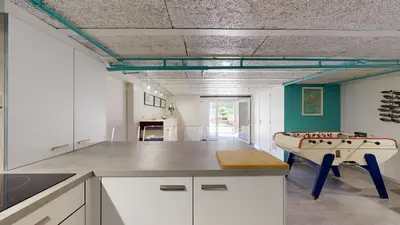 Cuisine ou kitchenette dans l'établissement Villa Amare Granville