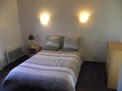 Un ou plusieurs lits dans un hébergement de l'établissement La campagne au pied du MT ST MICHEL