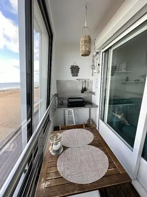 Plan de l'établissement La Plage - appartement vue mer