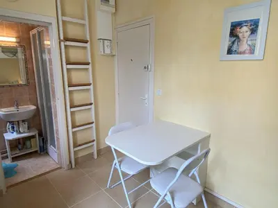 Plan de l'établissement Studio à 50m de la plage à Cabourg pour 3 pers. - FR-1-487-330