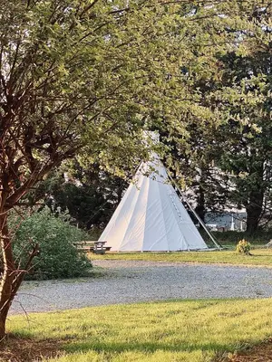 Jardin de l'établissement Domaine de l'Aumône