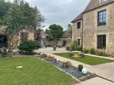 Jardin de l'établissement Gite l'Atelier