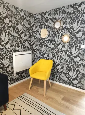 Coin salon dans l'établissement Le filet Cherbourgeois