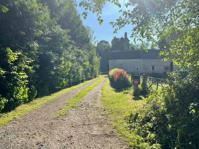 Paysage naturel près de la maison de vacances