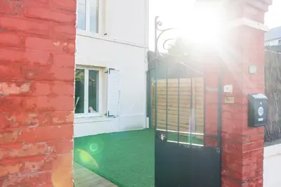 Plan de l'établissement Jolie maison proche centre-ville et plages
