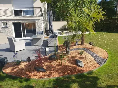 Jardin de l'établissement Côté Mer - Jardin privatif à 200m de la plage