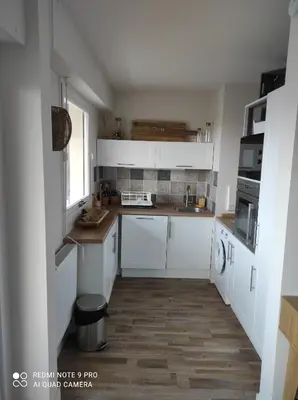 Cuisine ou kitchenette dans l'établissement Appartement de charme