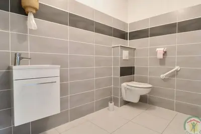 Salle de bains dans l'établissement Gîte La Vieille Mazure
