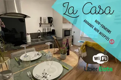 Plan de l'établissement La Casa Wifi Netflix