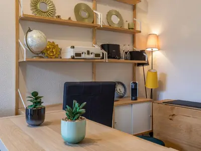 Cuisine ou kitchenette dans l'établissement Apartment Les Normandières-23 by Interhome