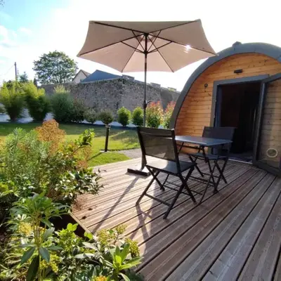 Cottage climatisé avec terrasse privative et kitchenette