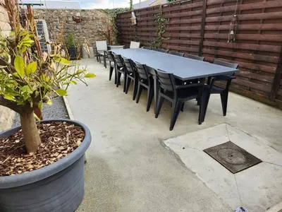 Terrasse ou espace extérieur de l'établissement Mont Naïa