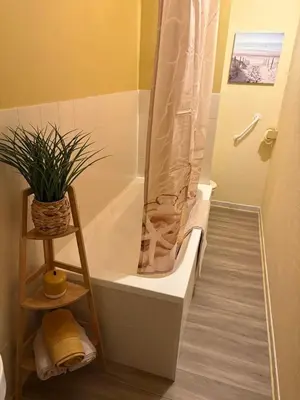 Salle de bains dans l'établissement Maison de Rêve