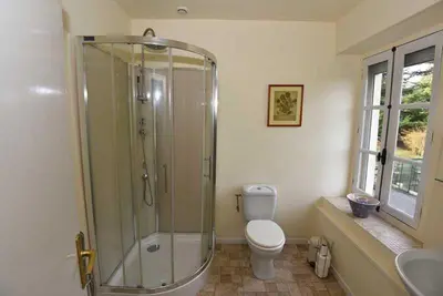 Salle de bains dans l'établissement Mis Harand