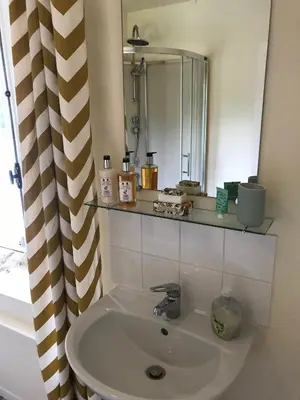 Salle de bains dans l'établissement Mis Harand