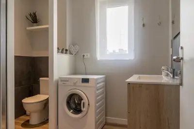 Salle de bains dans l'établissement voyageurs